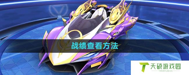 《QQ飞车》战绩查看方法