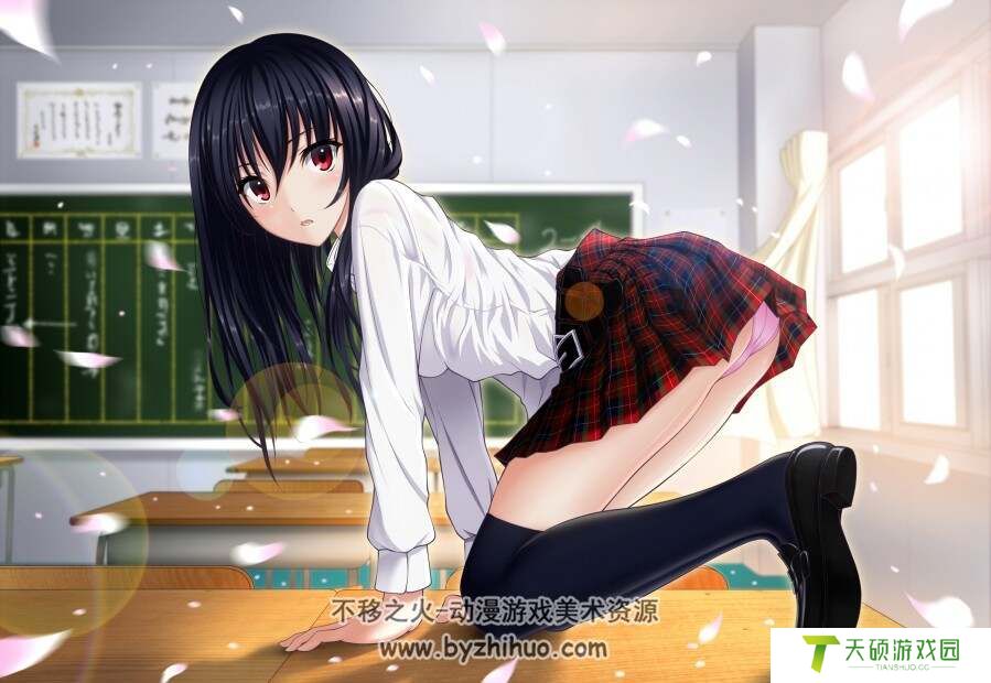 二次元胖次美图合集（美女胖次丝臀高清壁纸分享）