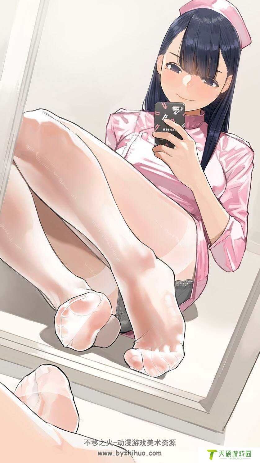 邪恶帝足之美足爱好者福利的天堂（二次元**美足插画壁纸图片分享）
