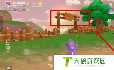 摩尔庄园伐木林在哪里找（伐木林地图入口位置）