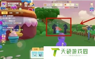 摩尔庄园伐木林在哪里找（伐木林地图入口位置）