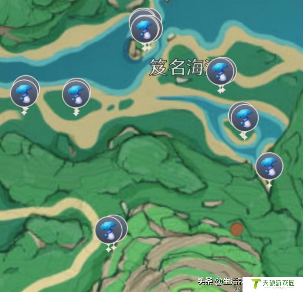 原神幽灯蕈在哪里采集（原神幽灯蕈分布图一览）