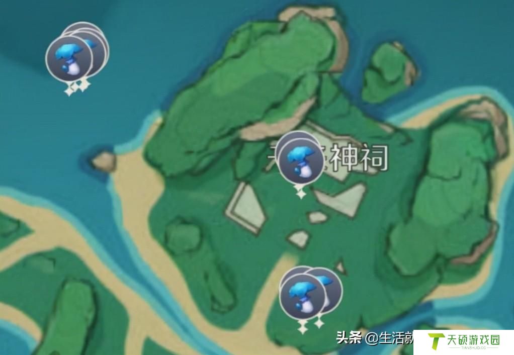 原神幽灯蕈在哪里采集（原神幽灯蕈分布图一览）