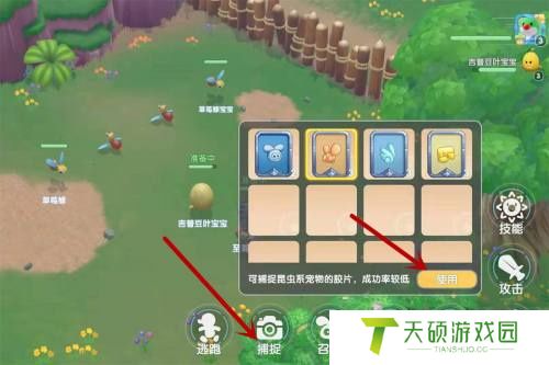 《摩尔庄园》精灵捕捉方法