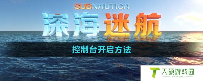 《深海迷航》控制台开启方法