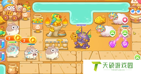 《保卫萝卜4》法老归来第24关通关攻略