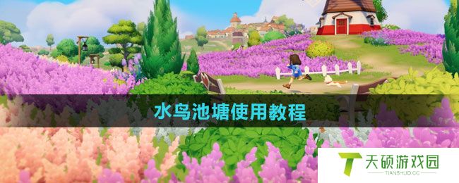 《心动小镇》水鸟池塘使用教程