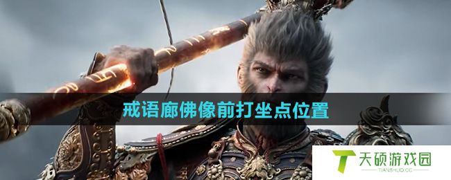 《黑神话悟空》戒语廊佛像前打坐点位置