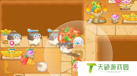 《保卫萝卜4》法老归来第83关通关攻略