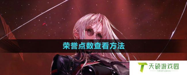 《地下城与勇士》荣誉点数查看方法