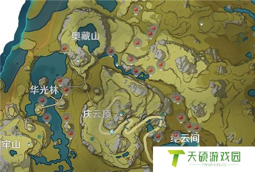 原神绝云椒椒采集路线_高效刷新点位分布全图解