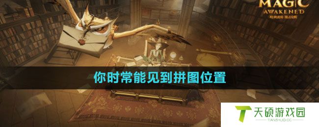 《哈利波特：魔法觉醒》你时常能见到拼图位置