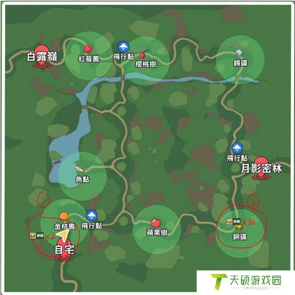小森生活铜矿采集攻略：矿石分布位置大全
